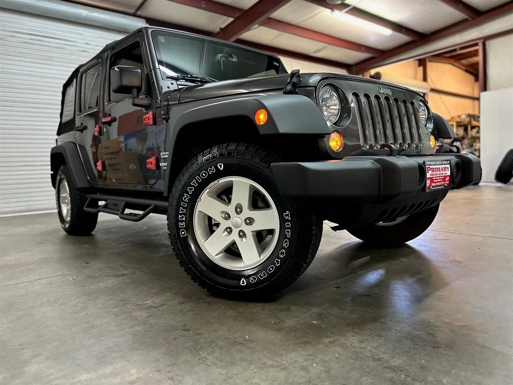 Used 2017 Jeep Wrangler Unlimited Sport S with VIN 1C4BJWDGXHL651727 for sale in Dawsonville, GA