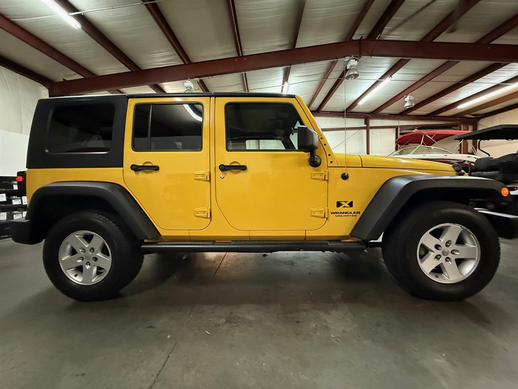 Used 2008 Jeep Wrangler Unlimited X with VIN 1J4GA39148L546894 for sale in Dawsonville, GA