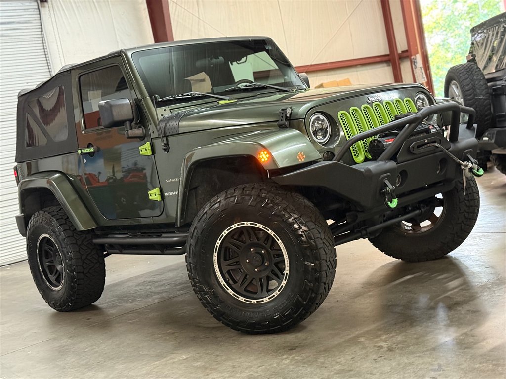 Used 2007 Jeep Wrangler Sahara with VIN 1J4FA54127L183282 for sale in Dawsonville, GA