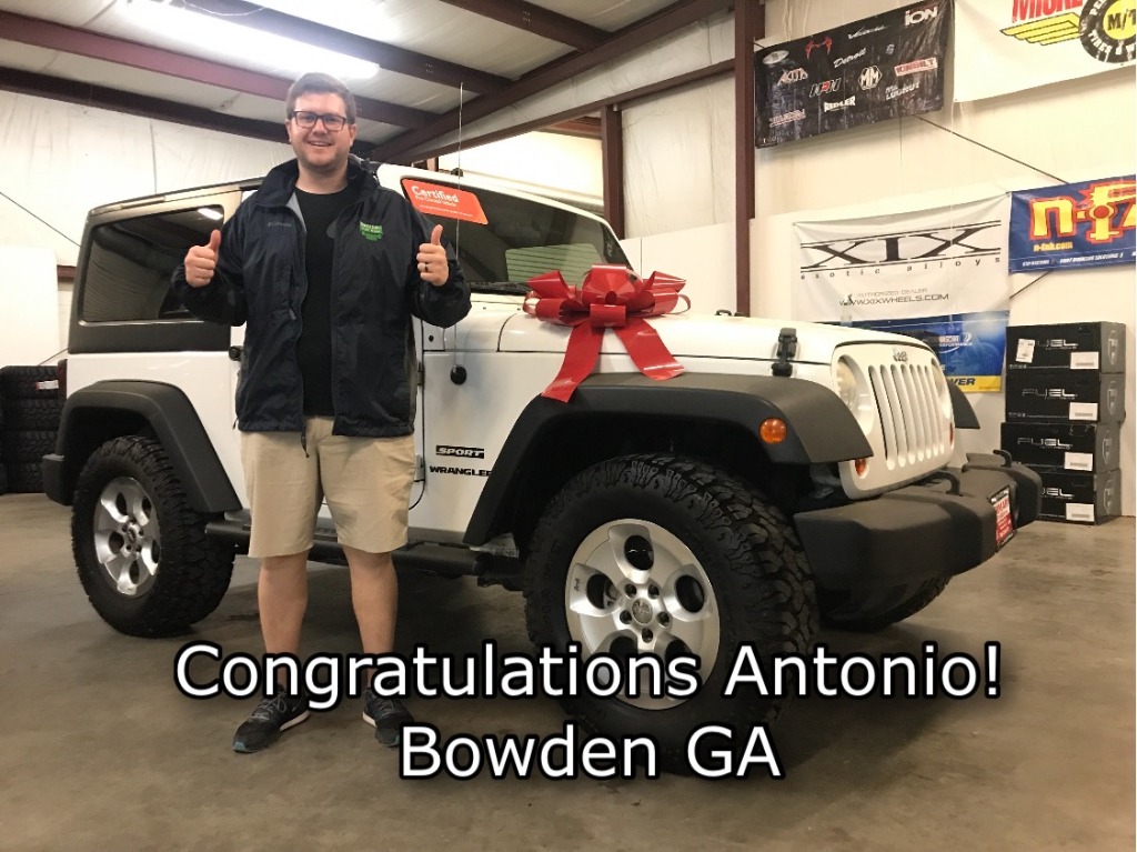 Antonio - Bowden GA