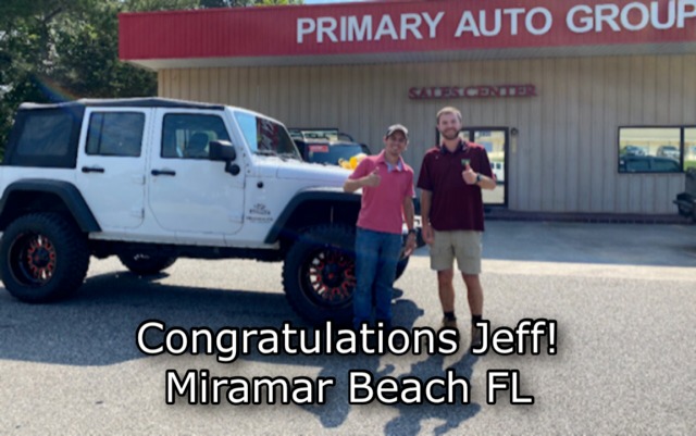 Jeff - Miramar Beach FL