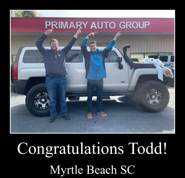 Todd - Myrtle Beach SC