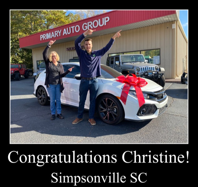 Christine - Simpsonville SC